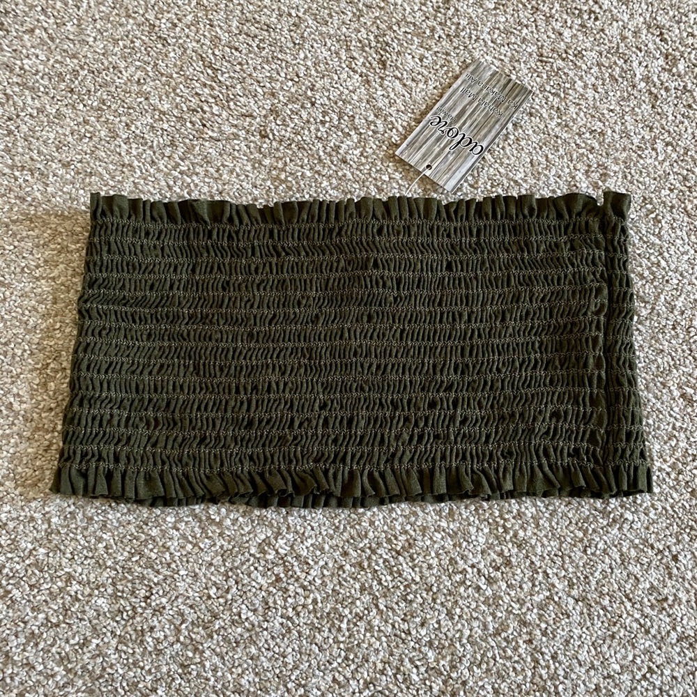 Scrunch Tube Top